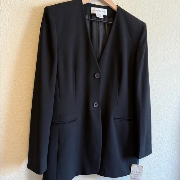 Jones New York Women's Black Blazer-Size 8/NWT - Picture 11 of 14